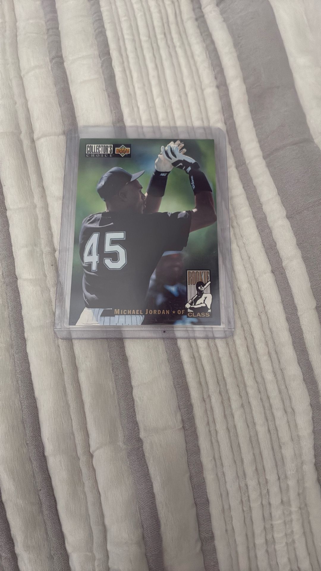 Micheal Jordan Baseball Card