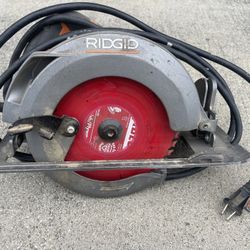 Ridgid Corded Hand Saw