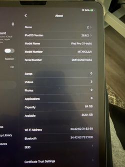 iPad Pro 11 inch