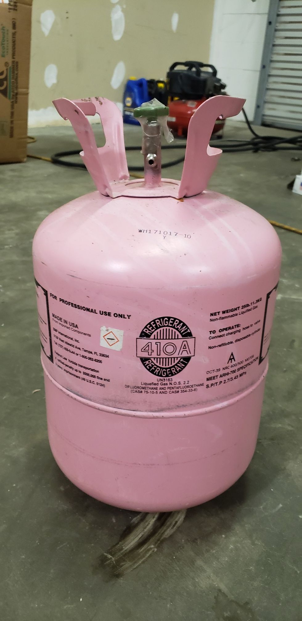 R-410 hvac freon