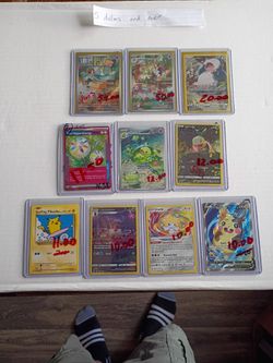 Large pokemon collection. Pack fresh