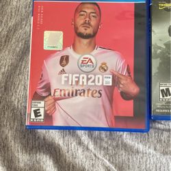Fifa 20 Call of duty fifa 15 fifa 17 and fifa 18 PS4