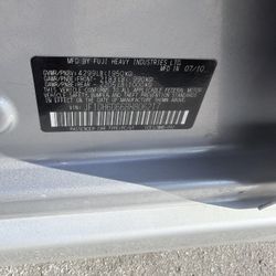 2011 , 2.5. Lt Subaru Outback.  Sport  AW (all wheel drive )