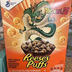 Dragon Ball Z Reese’s Puffs Limited Edition 