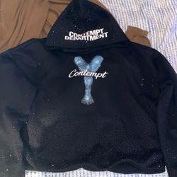 black contempt hoodie