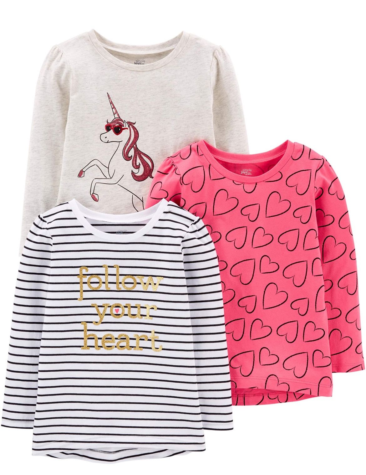 Simple Joys by Carter's Baby-Girls 3-Pack