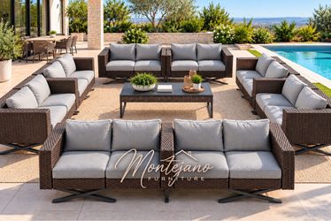 Huge Patio Furniture Set (16 seats)