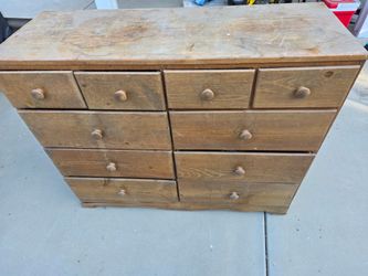 Free wood dresser