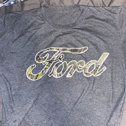 Men’s Ford Gray T-shirt (Large)