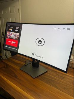Dell S3422DW Curved Monitor - 34-inch WQHD (3440 x 1440)