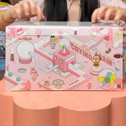 Pop Mart CryBaby Crying Again Series Vinyl Face Plush Sealed Case (6 Blind Box)