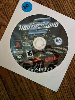 Need for Speed Underground 2 PS2 Disc
