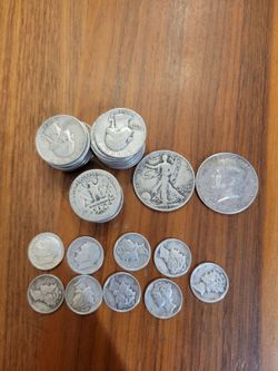 Silver Halfs, Quarters, and Dimes