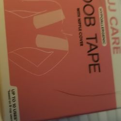 Boob Tape. Boob Tape for Large Breasts, Breathable A to H Boob Tape for Strapless Dress, Booby Tape with 2 Nipple Covers and Fashion Tape Strips, Boob