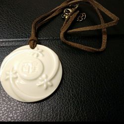 Ceramic necklace Haiku Awakenings Gift diffuser avon jewelry