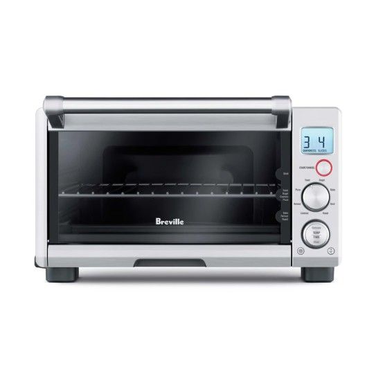 Breville Compact Smart Oven BOV650XL, Brushed Stainless Steel Brushed Stainless Steel Compact Smart Oven
This Breville Smart Oven is a must-have for