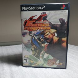 CAPCOM FIGHTING EVOLUTION PS2 GAME