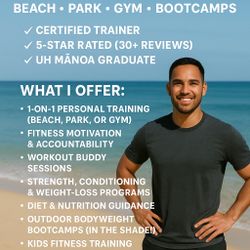  Personal Training • Beach • Park • Gym • Bootcamps 🌴