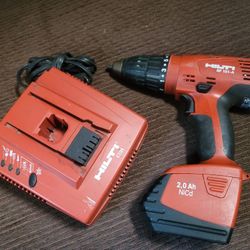Hilti Drill and Charger.