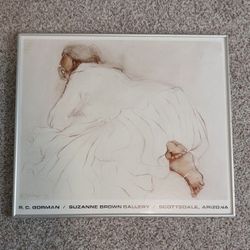 RC GORMAN   "Pensive Woman" 