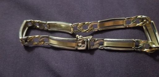 Men bracelet 10k