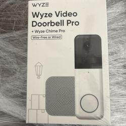 Brand new Wyze video Doorbell