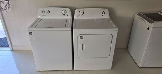 Amana Washer and Electric Dryer Set