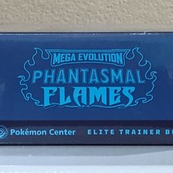 Phantasmal Flames Pokemon Center ETB, sealed