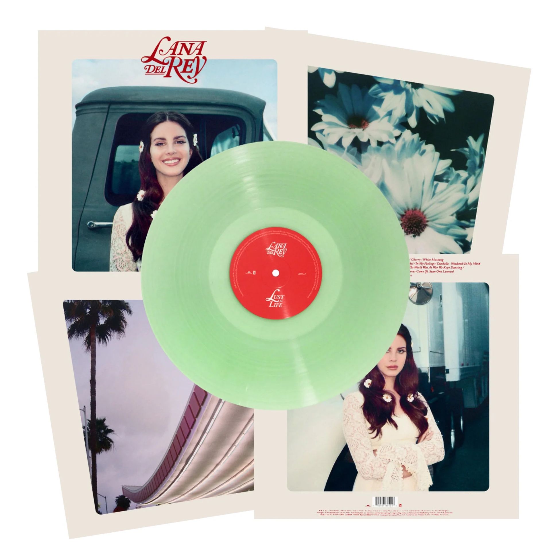 [SEALED]Lust For Life Vinyl - Lana Del Rey (Coke Bottle Clear)