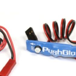 PushGlo push button on-board glow igniter

