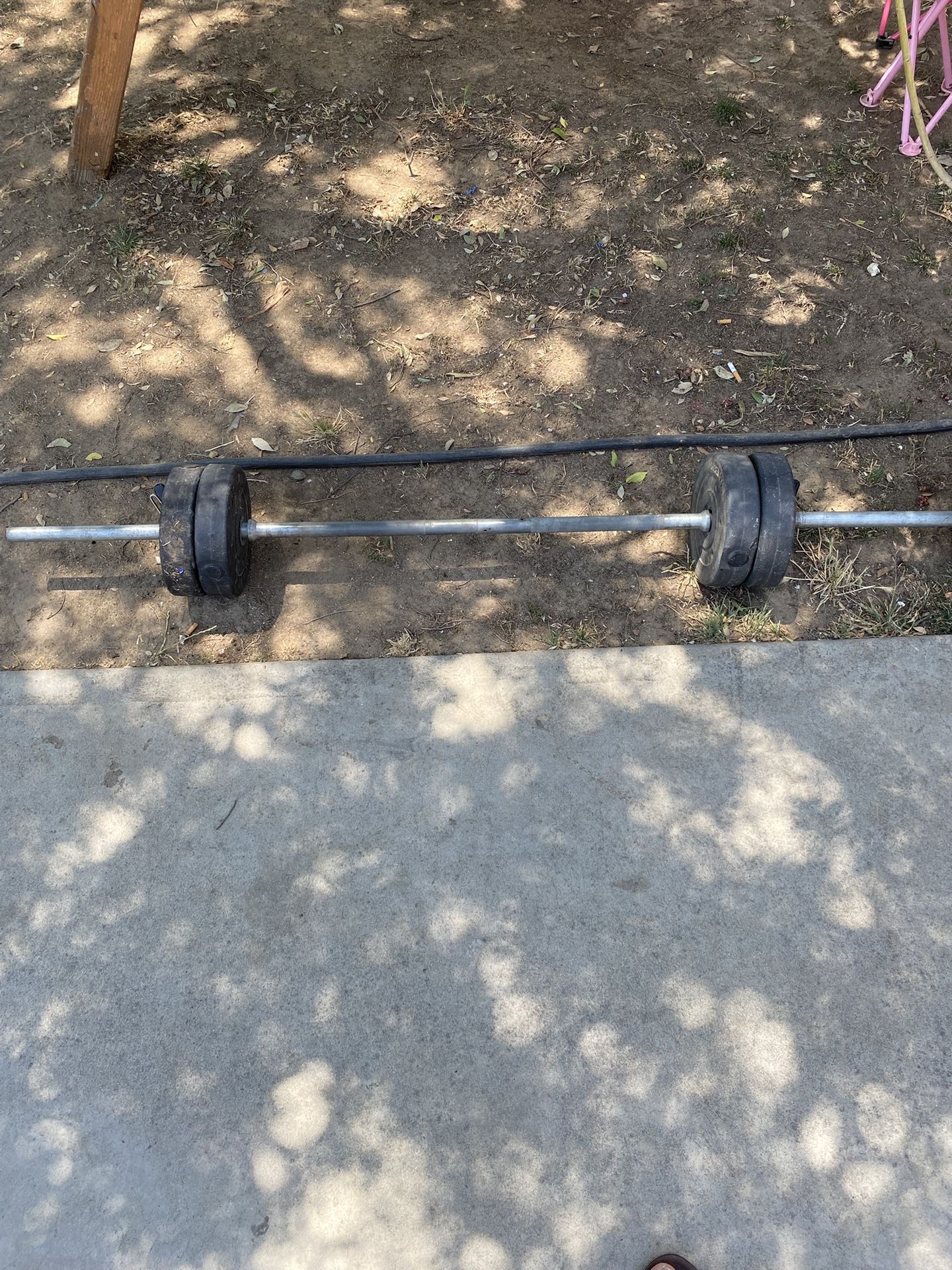 Weights With Bar