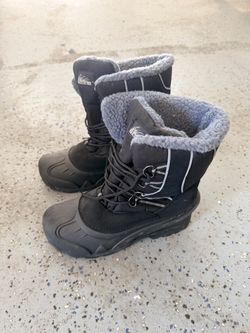 Itasca Black Winter Snow Boots