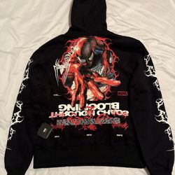 Civil Regime X Spiderman Blooming Through Chaos Hoodie Size XL