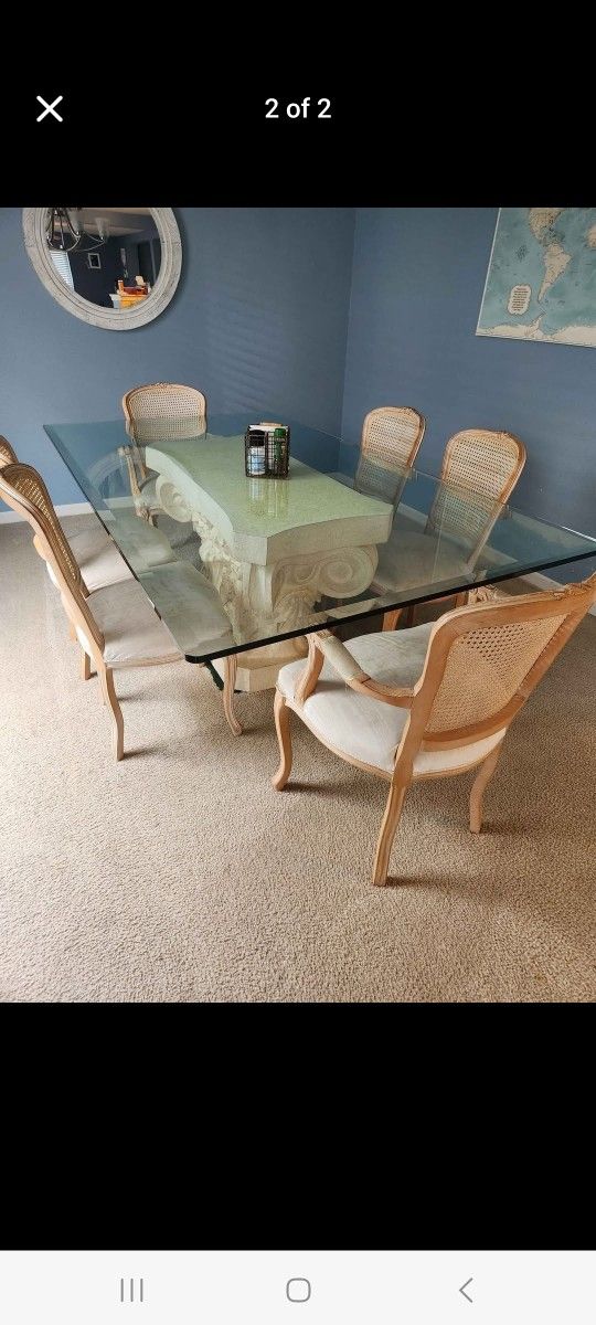 Glass Dining Table