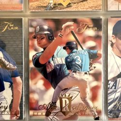 1994 Fleer Flair Baseball 450 Card Complete Set In Binder W/ Alex Rodriguez RC