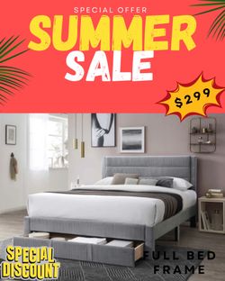FULL BED FRAME