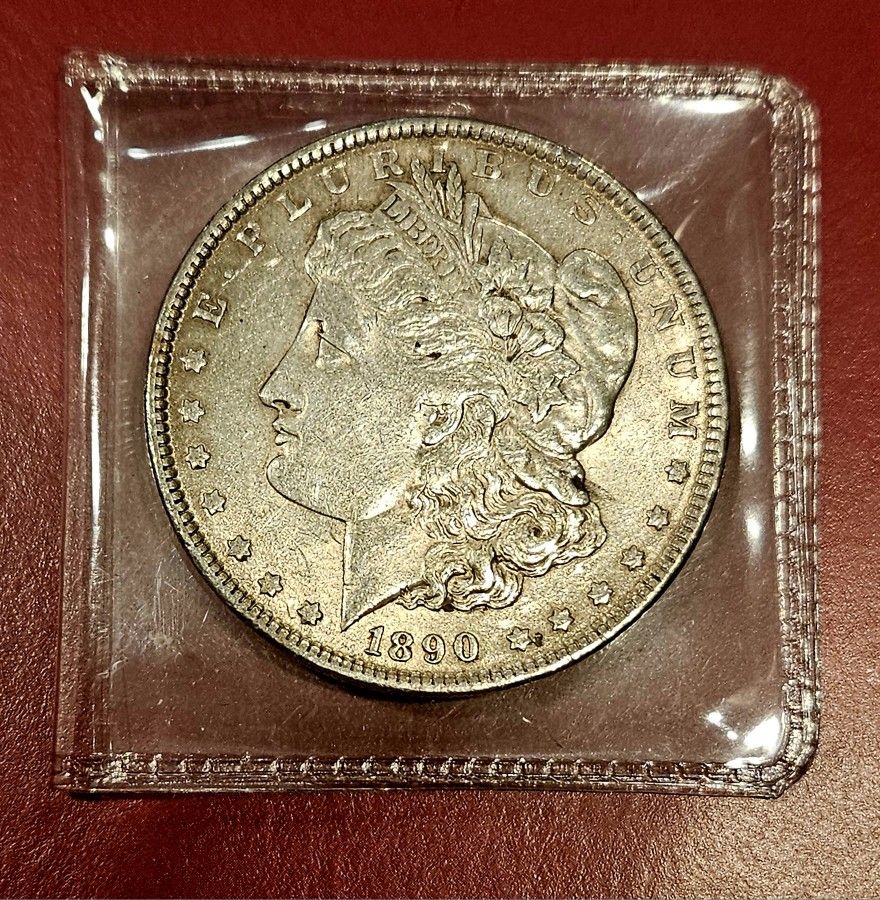 1890 Morgan Silver Dollar