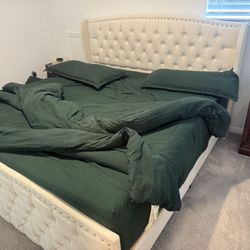 Kings Size Mattress And Bed Frame 