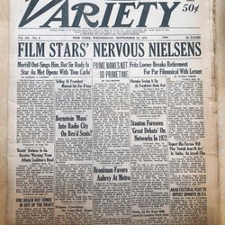 Vintage Variety Newspaper Of The Arts Sep.22,1971 Memories In Film-Stage-Video+