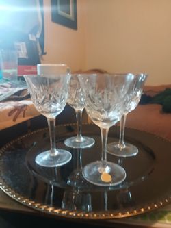 Gorham Cherrywood Crystal Wine Goblet