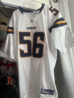 Reebok Authentic Shawn Merriman San Diego Chargers Premier Jersey White (56)