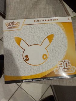 Pokémon TCG 30th Celebration Elite Trainer Box etc