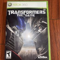 Transformers The Game Xbox 360