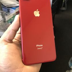 iPhone 8 Plus Red 64 gig Unlocked All Carriers 