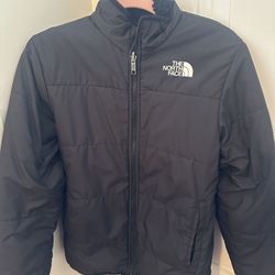 Girls North Face Jacket (reversible)