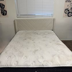 Queen Size Mattress And Frame 