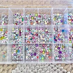 Lettered Beads Kit A-Z Good Quality Perfect For Kids And A Bunch Of Them