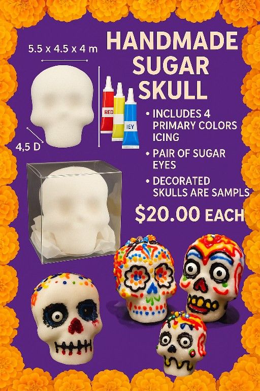 Sugar Skulls - Calavera De Azucar