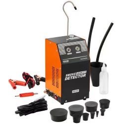  555*Automotive Smoke Machine Leak Detector, EVAP Smoke Machine Leak Tester with Built-in Air Pump, Dual-Mode Vacuum Pipeline Fuel Diagnostic Detector