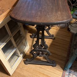 Antique bar table